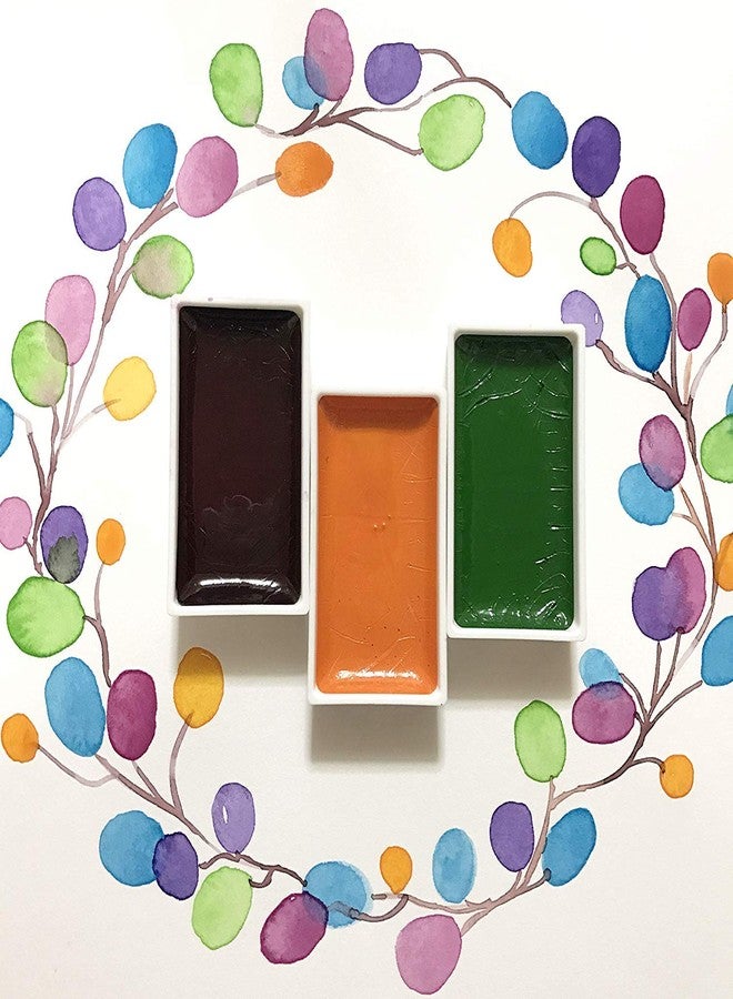 Zig Kuretake Gansai Tambi Watercolors, 48 Colors Set Multicolor - Image 3